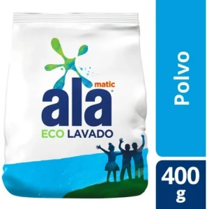 ALA JABON EN POLVO x 400gr ECOLAVADO MATIC
